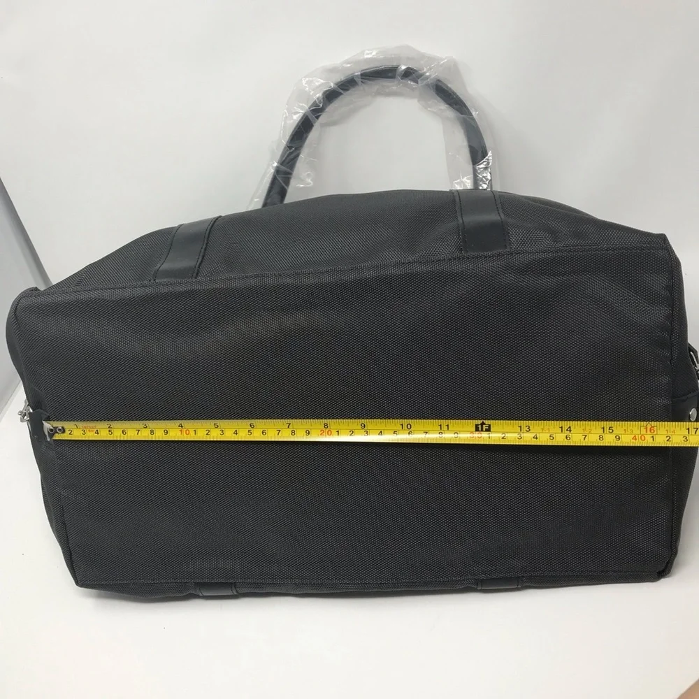 Small Lightweight Black Travel Duffel Bag NEW